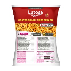 Coated Skinny Fries - Skin On